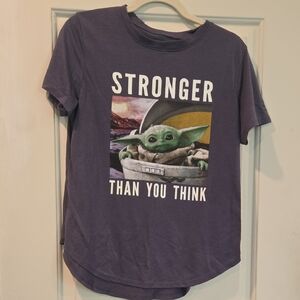 Star Wars Gray Graphic Short Sleeve Tee